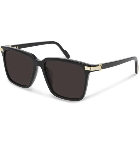 black Cartier sunglasses